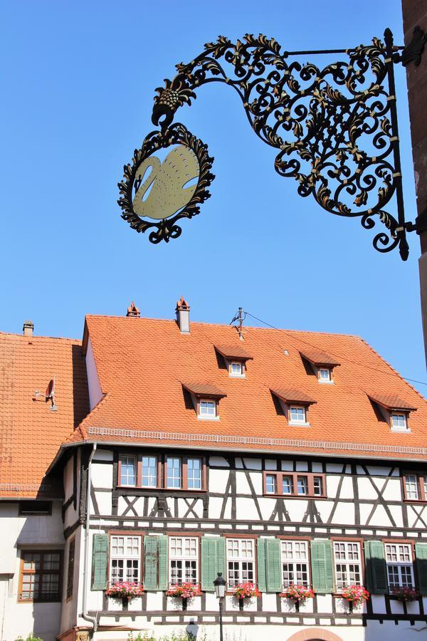 Hostellerie Au Cygne Wissembourg Exterior foto