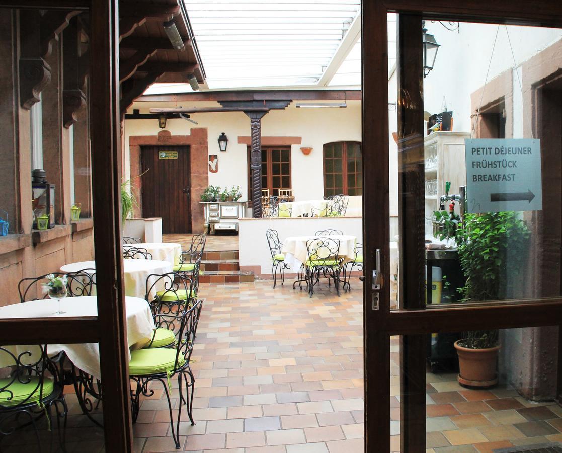 Hostellerie Au Cygne Wissembourg Exterior foto